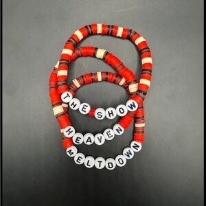 Niall Horan ‘The Show’ Album Song Title Red Bracelet Trio